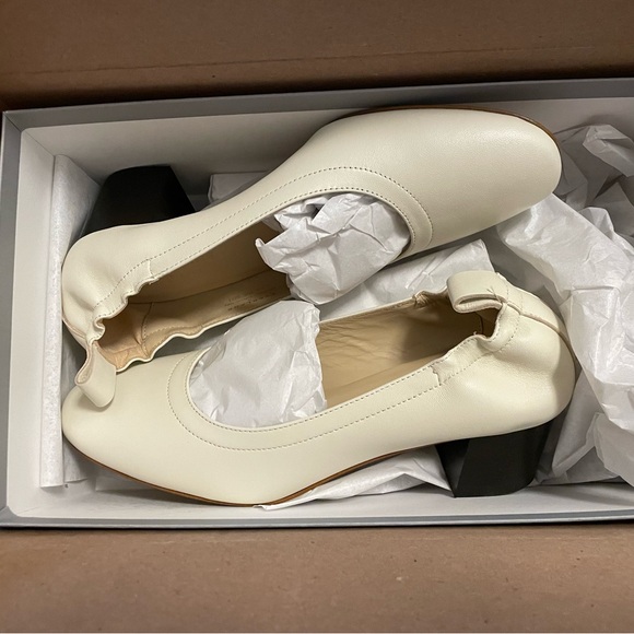 NWT NIB Everlane The Day Heel in Narrow Fit - Bone - Picture 7 of 10